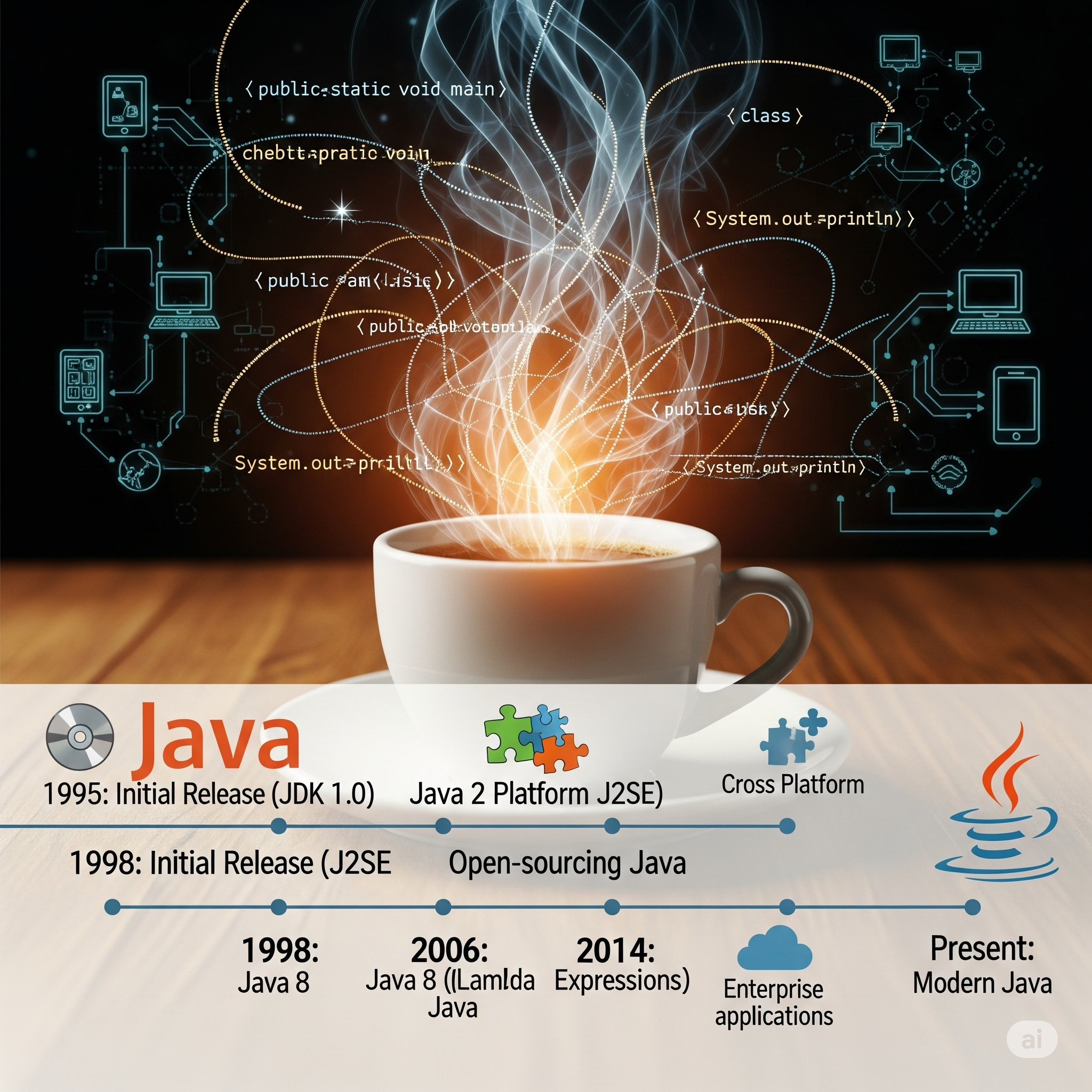 Read more about the article History of Java Programming Language: 8 Powerful Facts from Creation to Modern Features