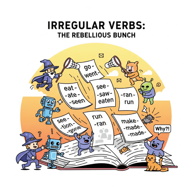 Irregular Verbs in English: 50 Most Common with Examples & Easy Guide ...
