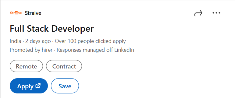 Full Stack Developer Jobs in India