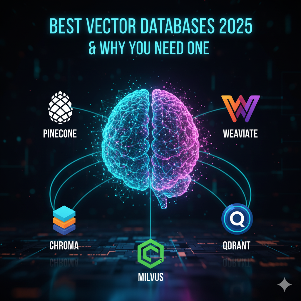 Read more about the article Best Vector Databases 2025: Top 5 Tools Every AI Developer Should Know