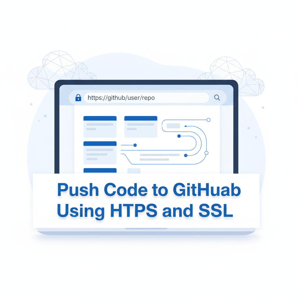 Read more about the article Push Code to GitHub Using HTTPS and SSL: Step-by-Step Guide to Create and Push Branches