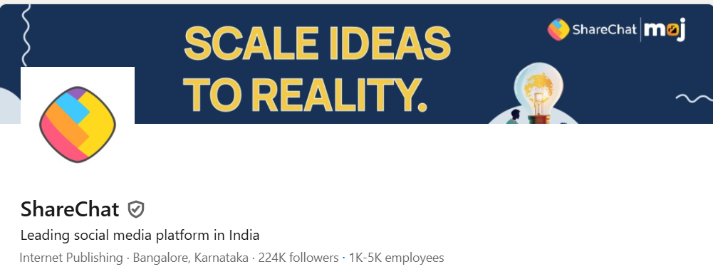 ShareChat SDE-Intern