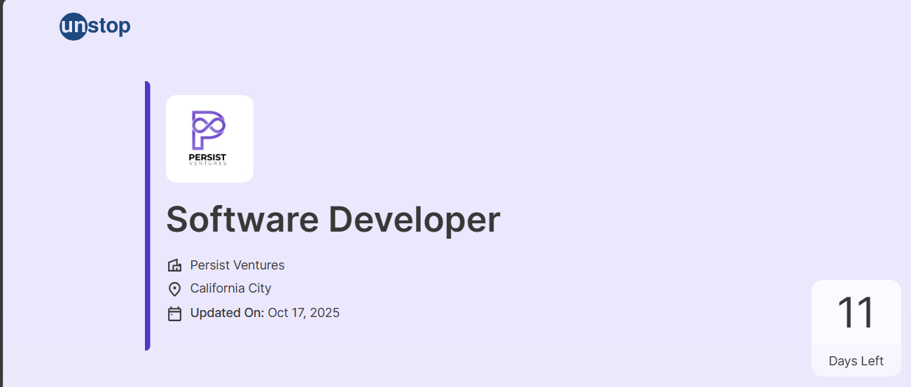 Read more about the article Persist Ventures Software Developer Job 2025 – Exclusive Work From Home AI Developer Opportunity