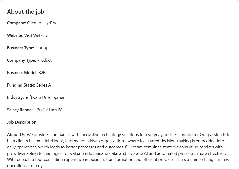 Senior Data Engineer