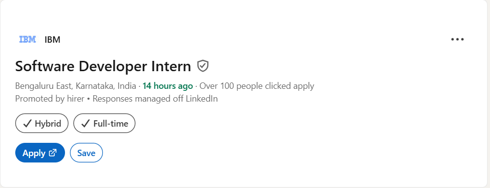 You are currently viewing Full Stack Developer Internship at IBM – A Launchpad for Your Tech Career